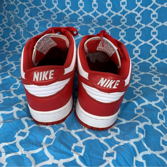 Nike Men’s size 9.5 dunk low retro SP St. John’s red white vintage sneakers rare - Picture 5 of 11